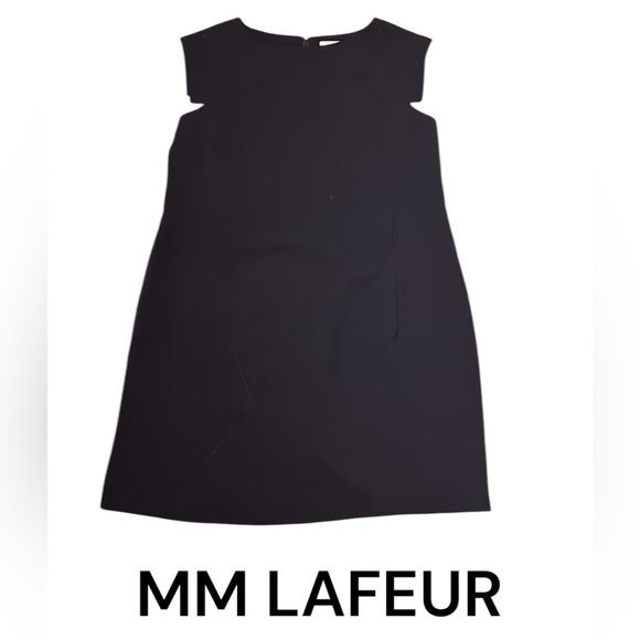 M.M. Lafleur black dress,2X, PTP 22.5”,fairygoth,cap sleeve,the Sarah dress,EC - Picture 2 of 12